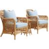 Soleil Armchair Set Photoroom