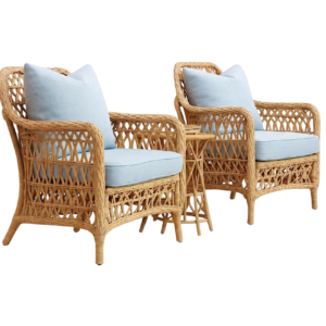 Soleil Armchair Set Photoroom