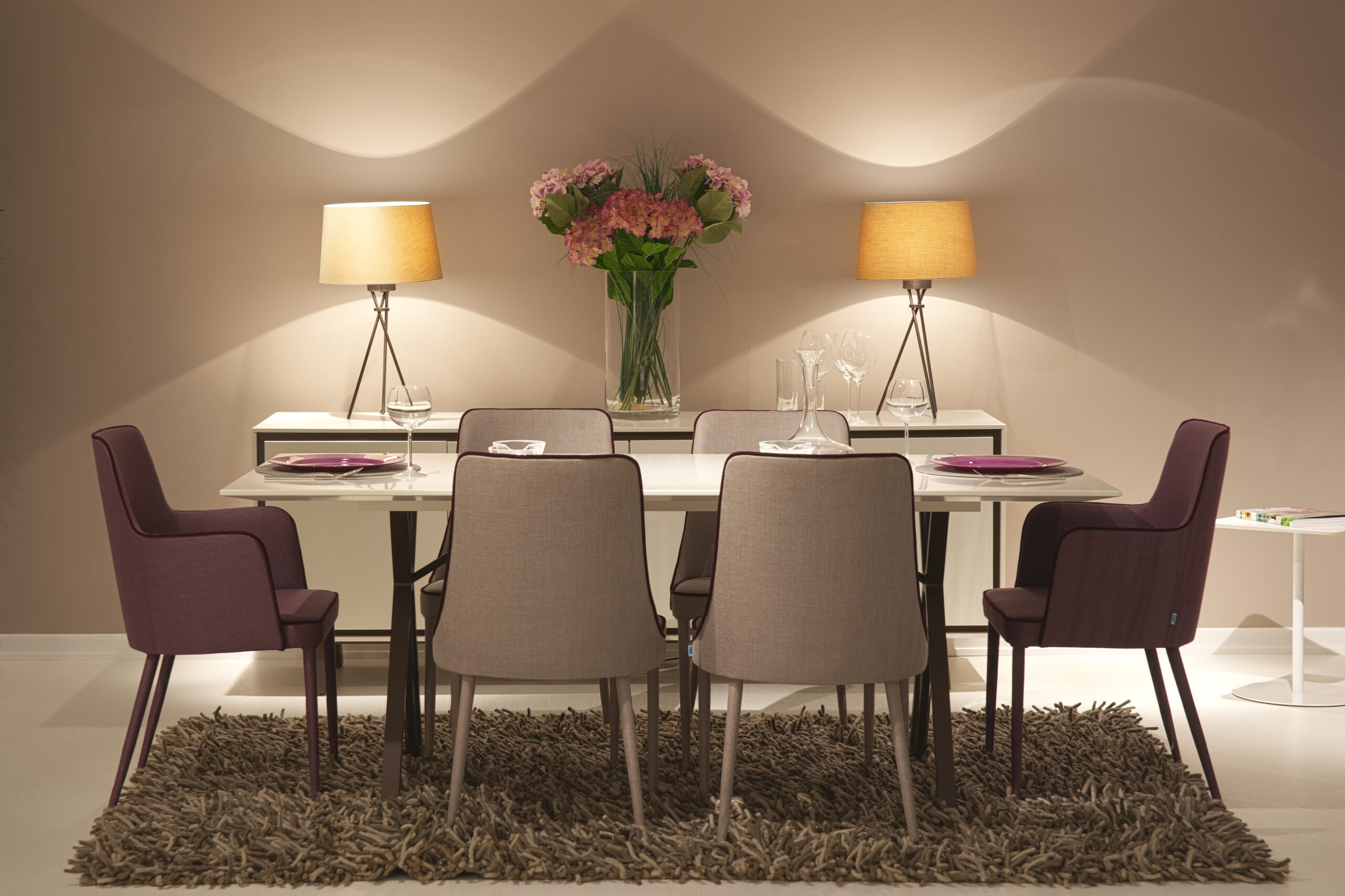 Chair Modern Table Interior Indoor